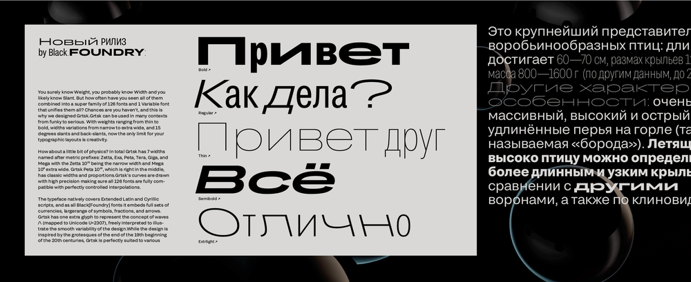Grtsk Giga Thin Italic Font preview